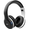 EarFun K2 Cuffie Bluetooth Bambini, Cuffie Wireless e Cablato, Limitatore Volume Sicuro 85/94 dB, 40 Ore Autonomia, Over-Ear Pieghevoli e Regolabili per Scuola/Tablet/Viaggio, Bluetooth 5.4, Nero