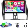 VECHTEL Autoradio 2G+64G Android 15 per Volvo XC60 2008-2013, 9 HD 2.5D Schermo Tactile Stereo Auto co Carplay Android Auto senza Fili GPS Wi-Fi USB Bluetooth Radio FM RDS Retrocamera