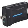 Ccylez Convertitore da BNC a HDMI, Adattatore Video, convertitore Display HD 1080P/720P, Scatola convertitore per Telecamera CCTV, Adattatore Video con Cavo di Alimentazione USB
