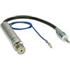 tomzz Audio 1503-001 Adattatore antenna con alimentazione fantasma compatibile con Audi Seat Skoda VW fino al 2005 a DIN