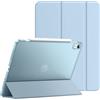 JETech Custodia per iPad Air 11 Pollici M4/M3/M2 (2026/2025/2024), iPad Air 5 (10,9-Pollici, Modello 2022, 5a Generazione), Cover con Auto Svegliati/Sonno (Blu Chiaro)