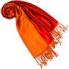 LORENZO CANA - Pashmina - Tinta unita - Donna Rosso rosso/arancione 70 x 190 cm