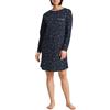 CALIDA Camicia da Notte da Donna Sweet Dreams, Peacoat Blu, 48-50