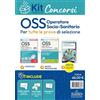 Edises Edizioni Kit completo concorsi OSS operatore socio-sanitari. Con contenuti extra. Con guida tascabile. Con software di simulazione. Con video-corso