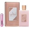 RESAES Resistant and aesthetic Profumo Ameerat Al Arab Prive Rose Original 100 ml, profumo arabo per donna di lunga durata, EDP importato da Dubai, con atomizzatore (Prive Rose)