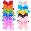 Mabor 12 fiocchi per capelli per ragazze, grandi, in grosgrain, con fermagli a coccodrillo, accessori per capelli alla moda, accessori per capelli per bambine, adolescenti, bambine, accessori per