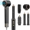Al salama Hairstyler 5 in 1 con One-Touch Cool Shot | 110.000 RPM Ultra-Fast Salon Air-Styler per donne | Set professionale per acconciature,curler & Dryer per casa e viaggi