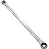 Aerzetix - Chiave Piatta Bi-Esagonale Poligonale Doppio Occhio/Anello 12mm - Chiave a Cricchetto 12mm Extra Lunga Metrica 12 lati - Lunghezza 33cm - Manico Dritto/Lucidoto - Acciaio CR-V - C45618