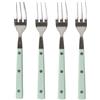 HK LIVING - Set di 4 - L 14 cm 70s - Verde - Acrilico