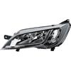 LONGLING Faro anteriore Faretto Anteriore Nero Sinistro con Motore per Fiat Ducato Citroen Jumper Peugeot Boxer 2014-2025 Opel Movano 2019-2025