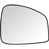 SENZEAL Vetro dello Specchietto Lato Passeggero Riscaldato con Piastra Portante per Renault Scenic MK3 2009-2016 963665922R 963656780R (Destro)