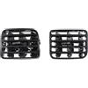 VHEUHZ Aeratori Griglie per Pannelli di Ventilazione Centrale Aria Condizionata Climatizzatore compatibile con RENAULT THALIA CLIO MK2 1998-2006 7702258279 7702258280