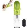 PETKIT Eversweet Borraccia per Cani Portatile, One-Touch Bottiglia da Viaggio per Cani,Senza BPA,Antibatterico,Adatto per Escursioni e Campeggio,400 ml(verde)