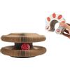 Yilceemy 2 in 1 Magic Organ Cat Scratching Board, Organ Tiragraffi Interattivo, Tiragraffi Interattivo con Palla, Protezione dei Mobili, Giocattolo Intelligente per Gatti