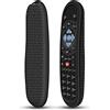 Hydream Custodia in Silicone per Sky Q Sostitutivo Telecomando Guscio Salvatelecomando per Sky 135/EC101/Non-Touch/Touch Edition/Mini/Box/Sky Glass Remote Protettiva Cover Anti-Scivolo Cassa Copertura (Nero)