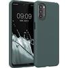kwmobile Custodia Compatibile con Motorola Moto G31 / Moto G41 Cover - Back Case per Smartphone in Silicone TPU - Protezione Gommata - verde militare