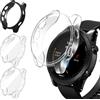 iVoler 3 Pezzi HD Clear Cover con Pellicola Protettiva per Garmin Fenix 945/935, Copertura Completa Custodia Anti-Graffio Ultra Sottile Morbida TPU Case, 2 Trasparente + 1 Nero