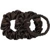 Dore & Rose Scrunchie 1 cm, 2 cm & 3 cm Set Brown Set per l'hair styling 1 pz.