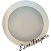 Fumagalli Applique - Plafoniera Bertina bianca in resina e policarbonato da esterno IP66 a LED 1XGX53/15