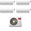TCL Climatizzatore Condizionatore Inverter Quadri Split Elite F2 serie SN F2S0 9+12+12+18 con MT4250 Wi-Fi R-32 Classe A++ ,
