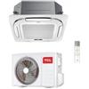 TCL Climatizzatore Monosplit a Cassetta 60x60 12000 btu MN12SS1 + ST12P0 Inverter R-32 Wi-FI A++ ,