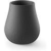 Vaso elegante di design per interni in resina Drop Ø69 H73 - Plust, GRANITO