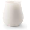 Vaso elegante di design per interni in resina Drop Ø69 H73 - Plust, WHITE LIGHT