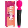 MySecretCase Masturbatore per Donna Vibratore Clitoride Magic Wand 19,5cm Vibratoreper Donna