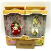 Calico Critters Sylvanian Families Strawberry Banana BABY Fruits KEYCHAIN bambola set 2 in sc...