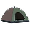 Tenda da campeggio 2 posti con borsa da trasporto, ganci per lampade e tasche portaoggetti, 210x210x135 cm