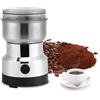 Cocoarm Macinacaffè Elettrico in Acciaio Inossidabile, Macina Multi-uso per Caffè, Cereali, Semi di Lino, Noci, Pepe, Spezie, 220V-240V