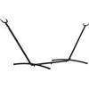 Easycomfort Supporto Struttura Portante Max.120Kg per Amaca Regolabile 280x120x110cm Nero
