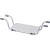 Easycomfort Sedile per Vasca in Lega di Alluminio e Plastica, Sgabello per Vasca da Bagno Larghezza Regolabile 73-83cm, Max. Carico 150kg