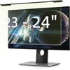HaruYo 23-24 Pollici Hanging Anti Luce Blu Filtro a Schermo per 23/23,6/23,8/24 Computer/Monitor, Filtro Antiriflesso Anti-UV Protezione Protettiva per Gli Occhi, Proteggi Schermo Anti-blu(23-24)