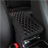 CGEAMDY Cuscino per bracciolo auto in pelle, cuscino impermeabile per bracciolo sedile, accessori per auto confortevoli per la maggior parte delle auto, furgoni e SUV (Nero)