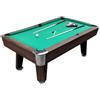 BILIARDO GARLANDO CASA INTERNO LAS VEGAS 7 MDF 200x100CM PIEDINI REGOLABILI