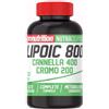 Pro Nutrition PRONUTRITION LIPOIC 800 Acido Alfa Lipoico e Cannella Cromo 60cpr -SCADENZA GENNAIO 2027