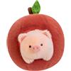 Carino giocattolo di peluche a forma di da frutta, bambola di accompagnamento,