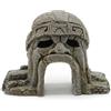 Amtra Deko Caverna Maya - Decorazione in resina atossica per Acquari, Accessorio ornamentale subacqueo, Decorativo rifugio nascondiglio, Dipinto a mano, Dimensione 11 * 14 * 8,5 cm
