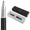 Parker IM Premium Penna Rollerball | Collezione Legacy of Flight | Rifiniture Cromate | Punta Fine | Inchiostro Nero | Confezione Regalo