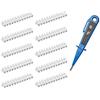 H + H Werkzeug 10 x set di morsetti + 1 x tester di tensione/tester di fase 45300 VDE (morsettiera a morsetto)