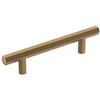 Amerock | Tirante per armadietti | Bronzo champagne | 96 mm (96 mm) da centro a centro | Calibro | Confezione da 1 | Maniglia per cassetti | Maniglia per armadio | Hardware per armadi