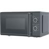 San Giorgio Forno a Microonde con grill, 20 Litri, 700W, Grill 1000W, 5 Livelli - Nero