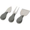 HERVIT Set 3 Coltelli Formaggio Tortora