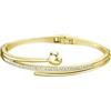 LOTUS STYLE Bracciale Donna Acciaio Inossidabile LS2123-2/1 Cuore - Bracciale Sofisticato con Lucidatura e Finitura Raffinata - Bracciale Dorato 6,1 cm - Regalo Compleanno - Occasioni Speciali