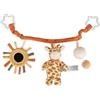 Sterntaler Collana per Passeggino, Giraffa Kaya, Marrone