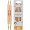 KnitPro - Knitpro Basix Birch Intercambiabile 8,00 mm Punte a Maglia Circolare - 1 conteggio
