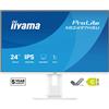 iiyama ProLite XB2497HSU-W1 Monitor IPS da 24 con supporto regolabile in altezza