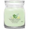 Yankee Candle candela media signature - cucumber mint cooler