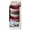 Leopet Ciambella pelo pois con cuscino fisso ø50x15h cm - assortiti
